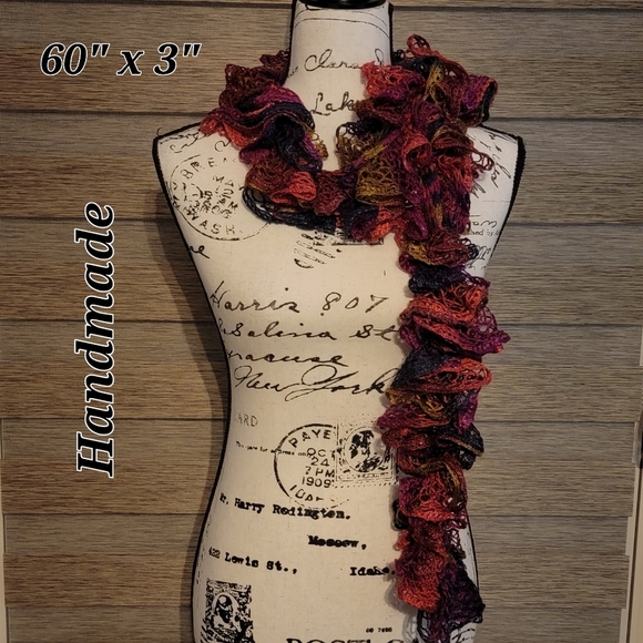 Hand Crafted Accessories - Handmade Knit Scarf